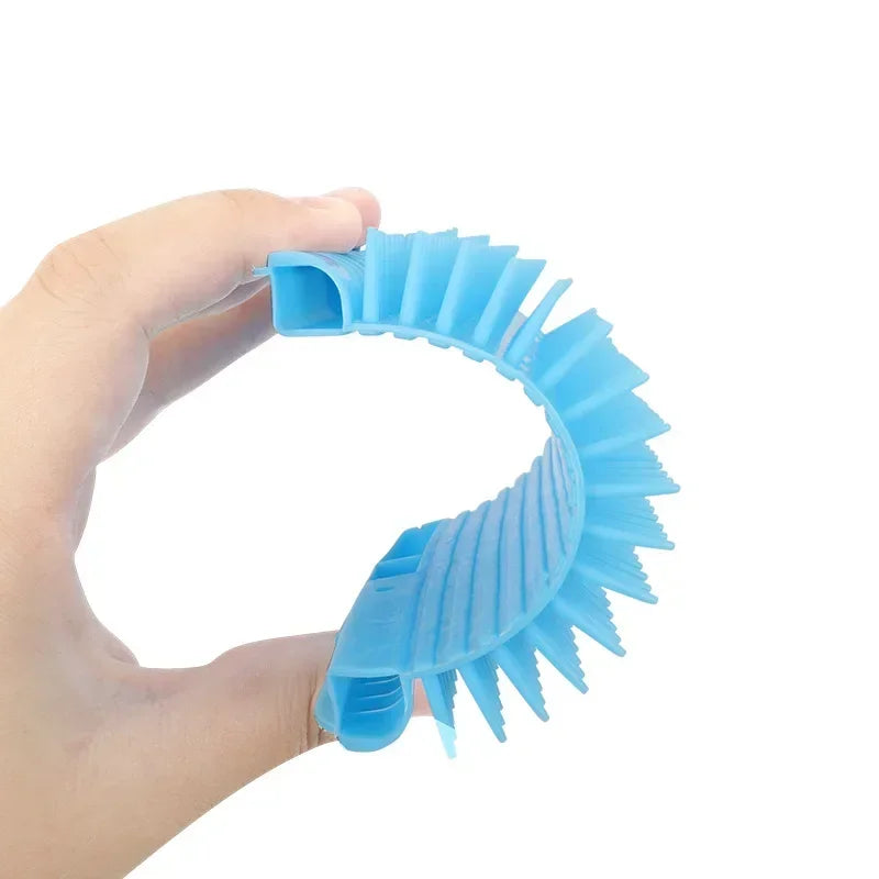 Cat Self Groomer with Catnip Cats Wall Corner Massage Comb Brush Rubs the Face with a Tickling Soft Comb Pet Grooming Supply